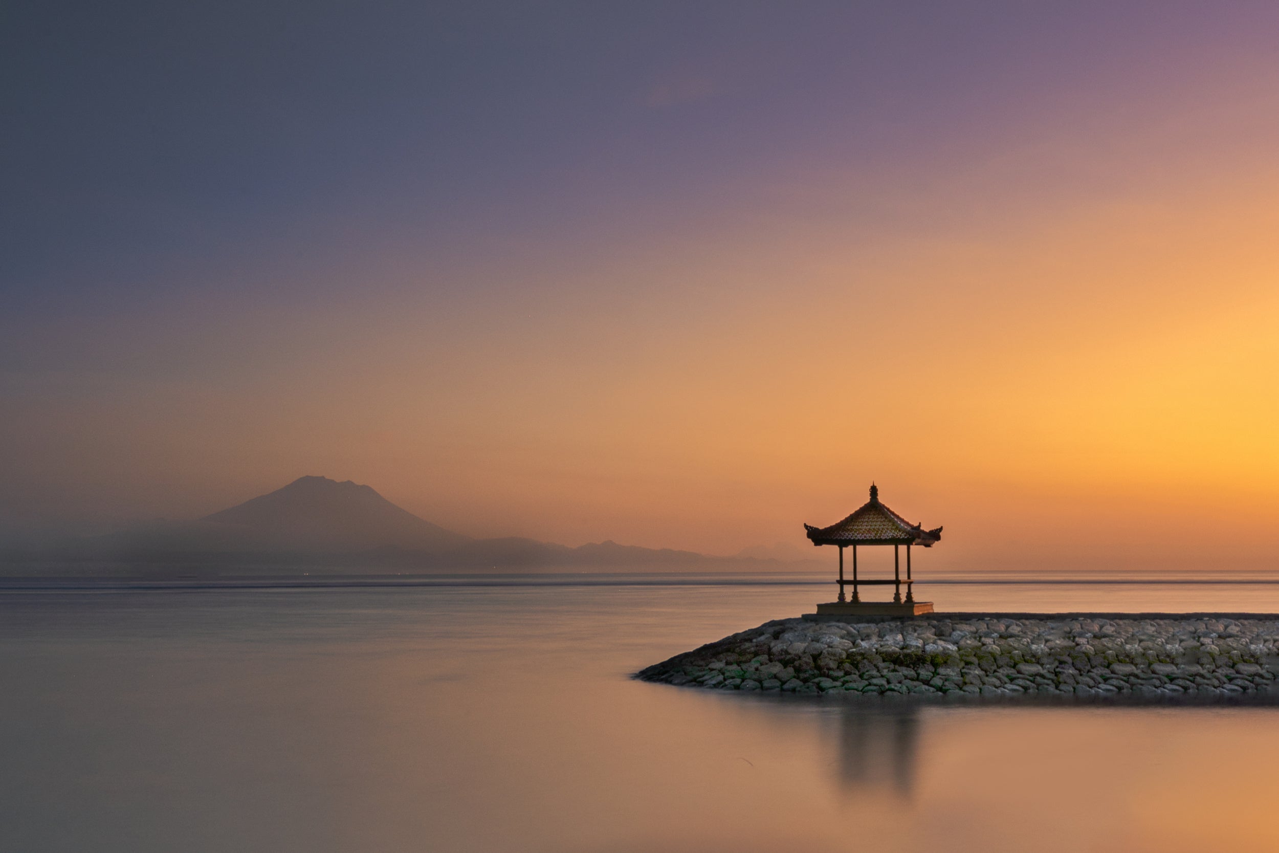 Dawn at Sanur Beach, Bali