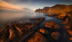 Wall mural Senja – fototapet med unikt motiv som skapar en inspirerande fondvägg