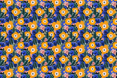 Wall mural Pattern 176 Square – fototapet med unikt motiv som skapar en inspirerande fondvägg