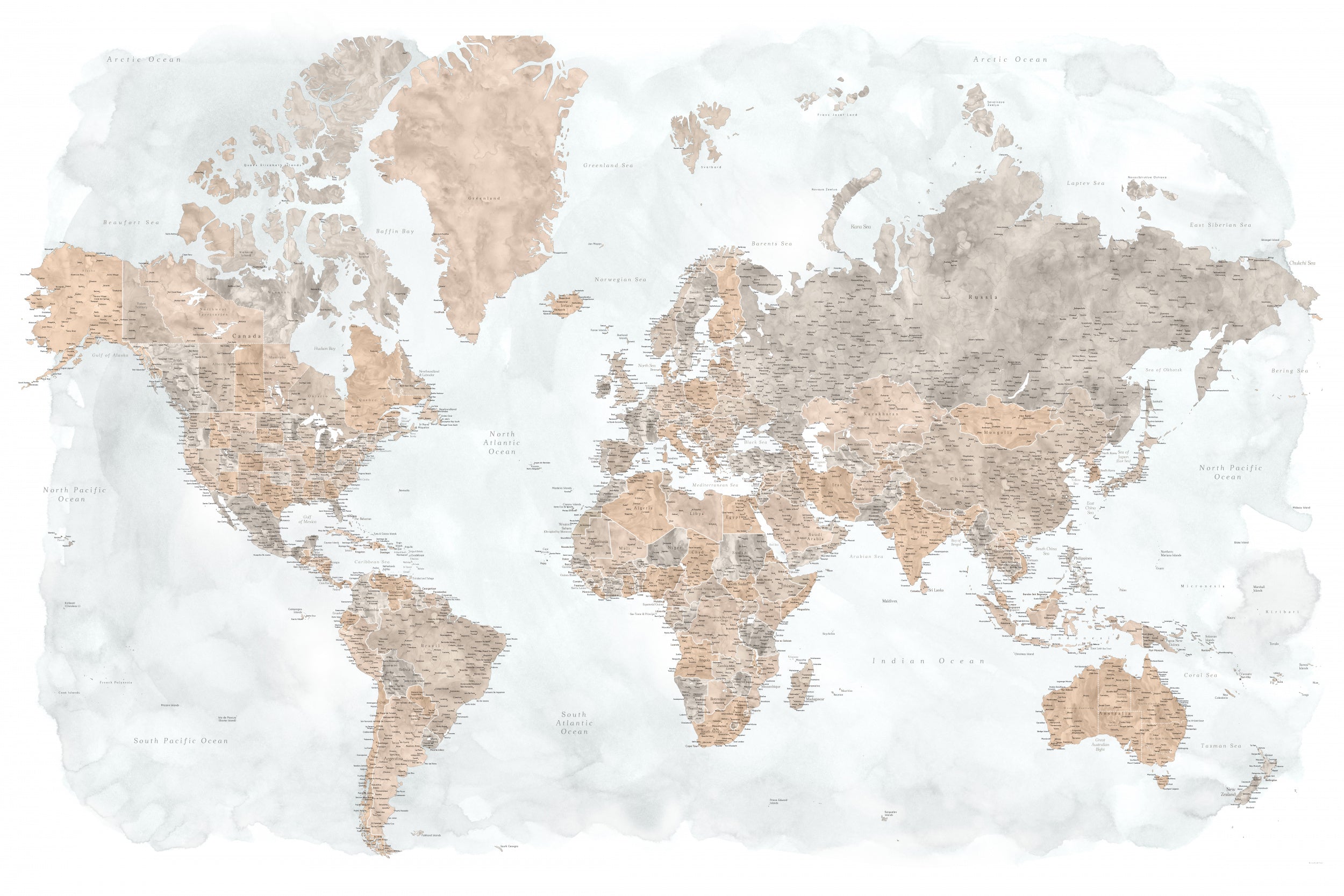 Calista high detail world map