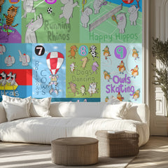 Playful Animal Numbers