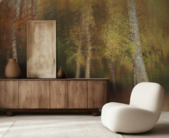 Golden Birch Forest