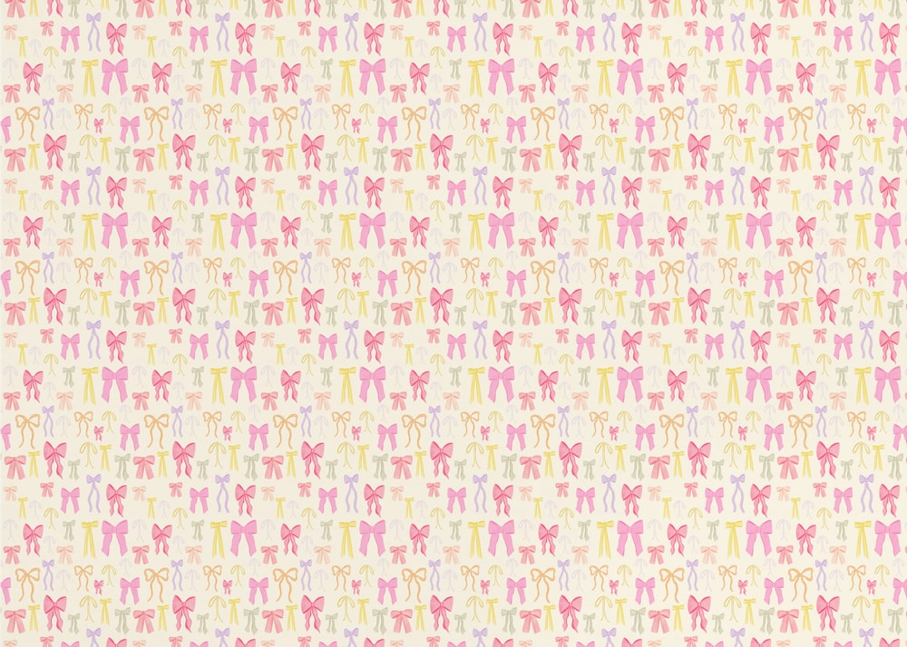 Pastel Bows Pattern