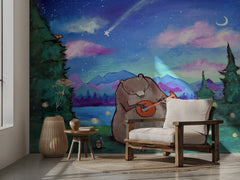 Starry Night Bear Banjo