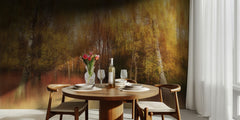 Dreamy Autumn Birches