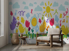 Flowers Birds Banners