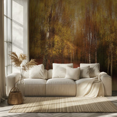 Dreamy Autumn Birches