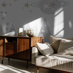 Whimsical Starry Mountains