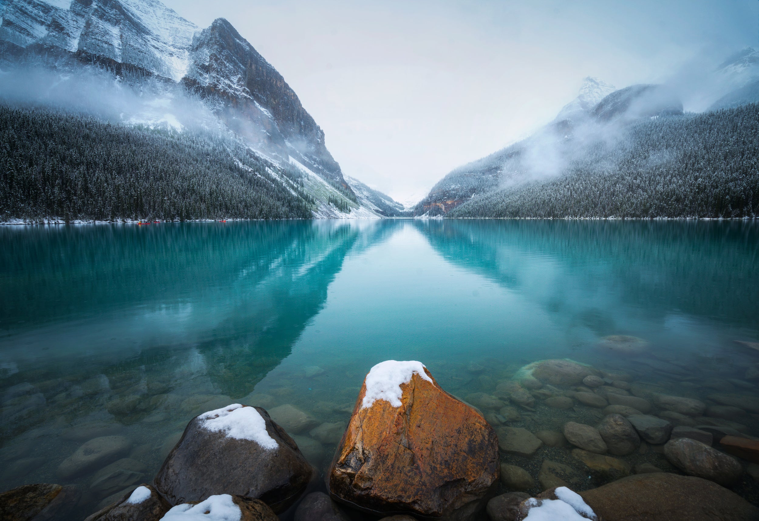 Foggy Lake Louise