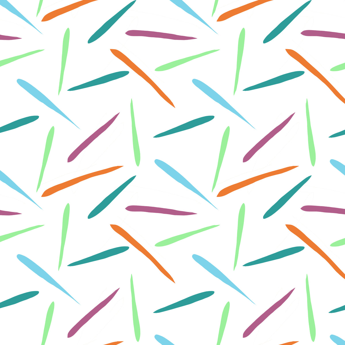 Falling Lines Flerfarget Geometrisk