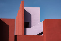 Wall mural Muralla Roja #47 – fototapet med unikt motiv som skapar en inspirerande fondvägg