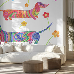 Whimsical Wiener Dogs