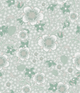 Springtime - Gray - Subtle floral wallpaper for bedroom