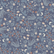 Undergrowth - Midnight – Romantic wallpaper with forest flowers