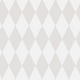 Wavy Diamond - Pearl – Geometrisk tapet med retrokänsla