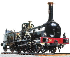 Wall mural Train 19th century – fototapet med unikt motiv som skapar en inspirerande fondvägg