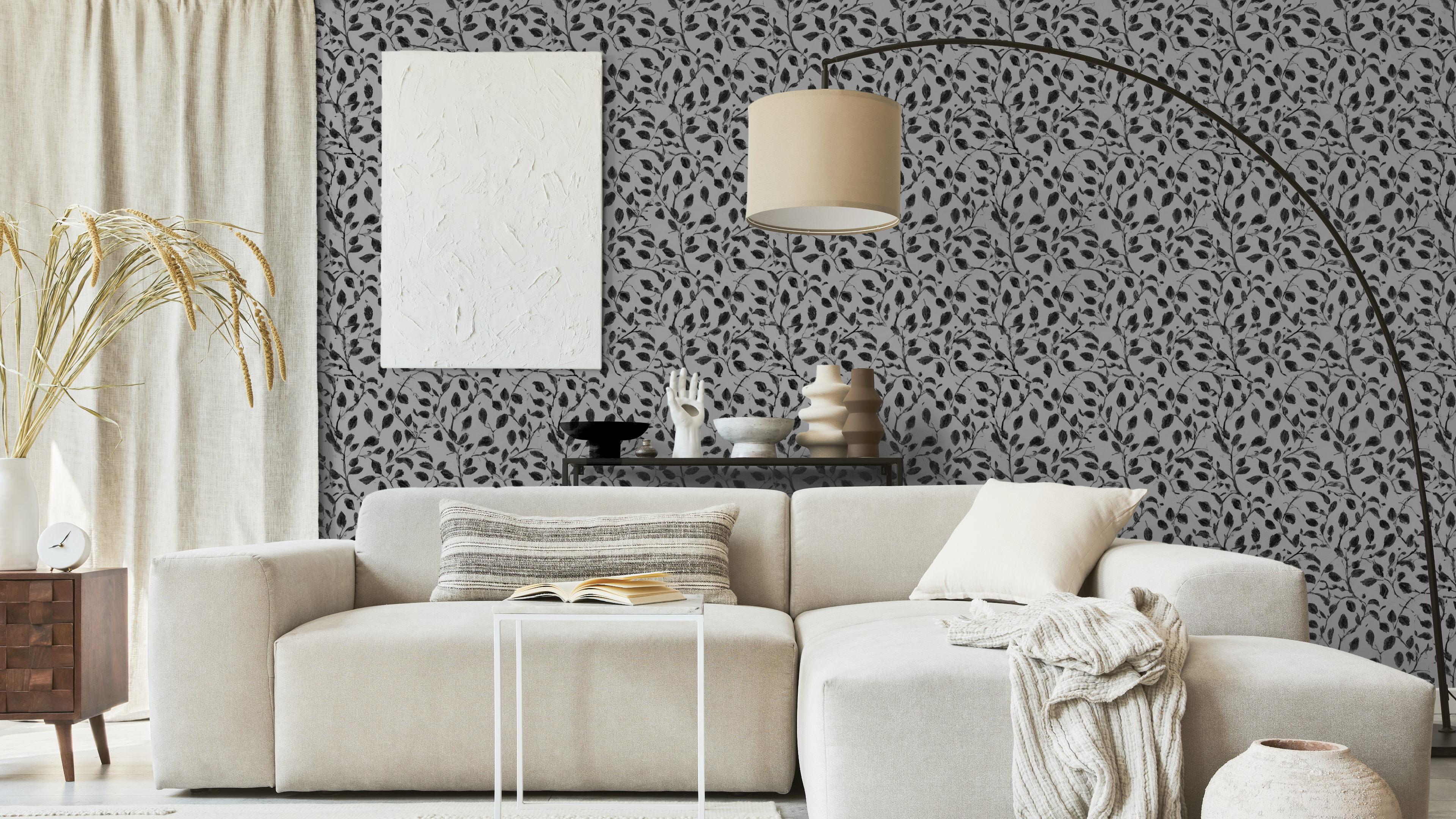 Reveal Wallpaper Nocciola - Grey ´n Svart – kvalitetsprodukt för ett vackrare och mer hållbart hem