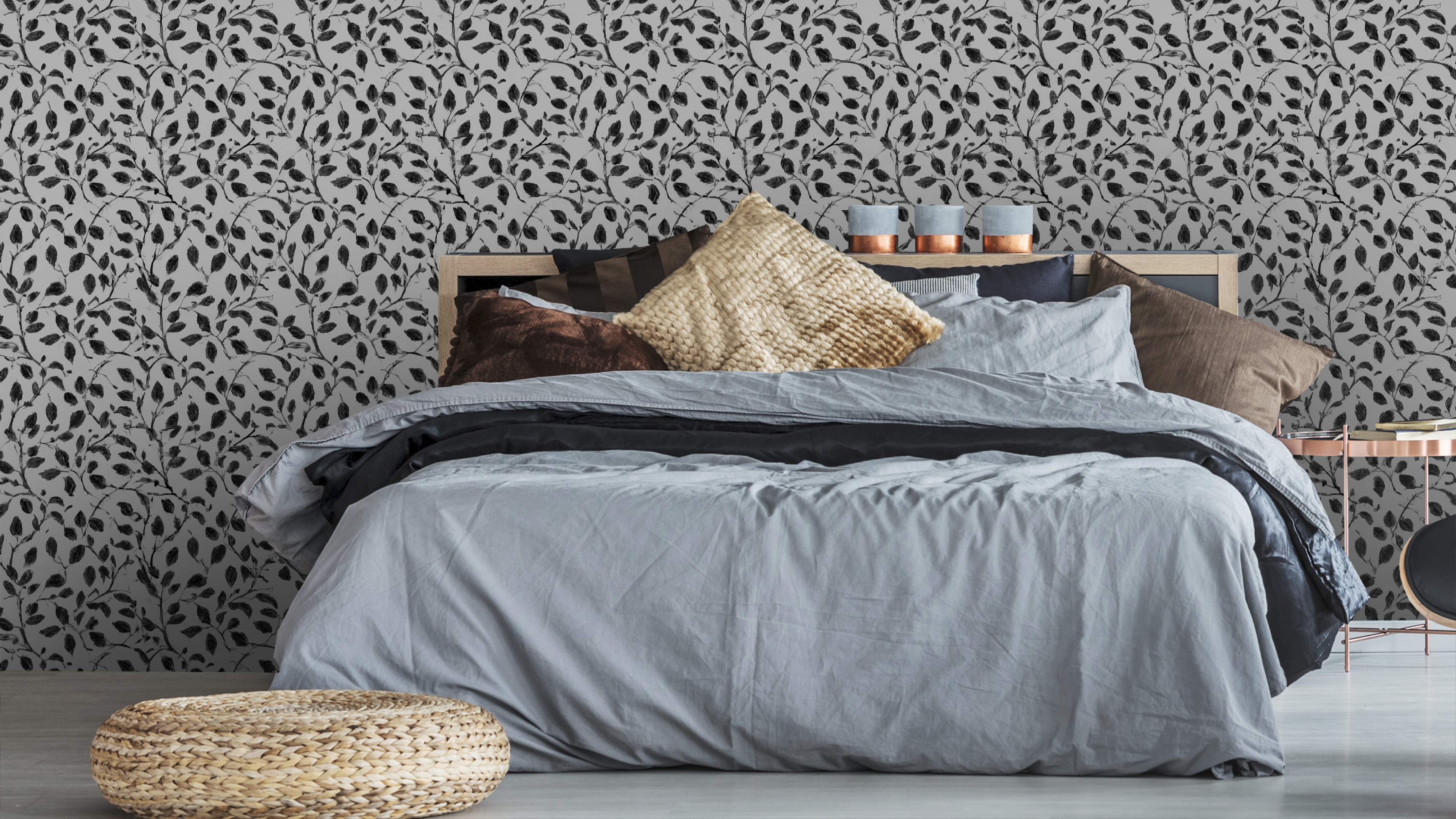Reveal Wallpaper Nocciola - Grey ´n Svart – kvalitetsprodukt för ett vackrare och mer hållbart hem