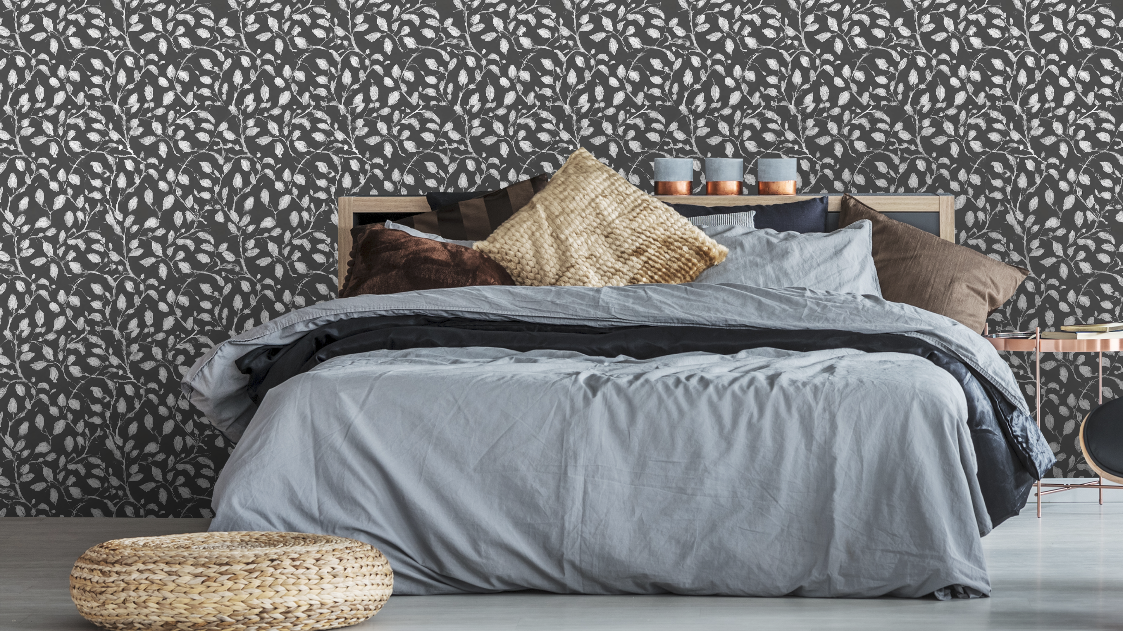 Reveal Wallpaper Nocciola - Svart ´n Vit – kvalitetsprodukt för ett vackrare och mer hållbart hem