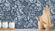Arielle Hand Drawn - Dove Blue