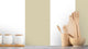 Big Stripes - Vit/Beige - Klassisk randig tapet i varma toner