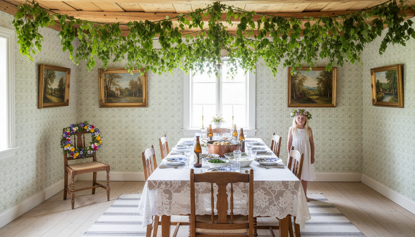 Serendipity - Light green - Ljusgrön tapet med organiskt mönster