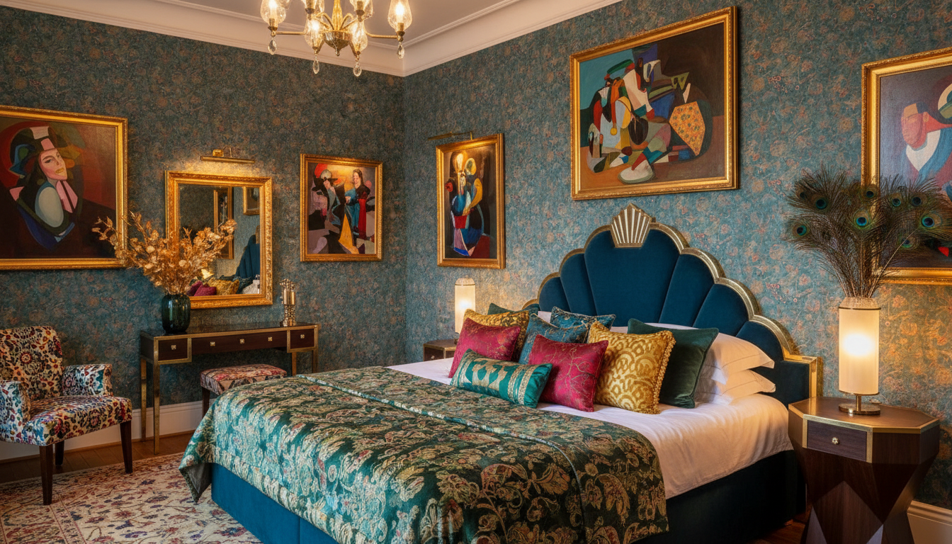 Floralies - Blå grapefrukt – Abstrakt konst för moderna hem