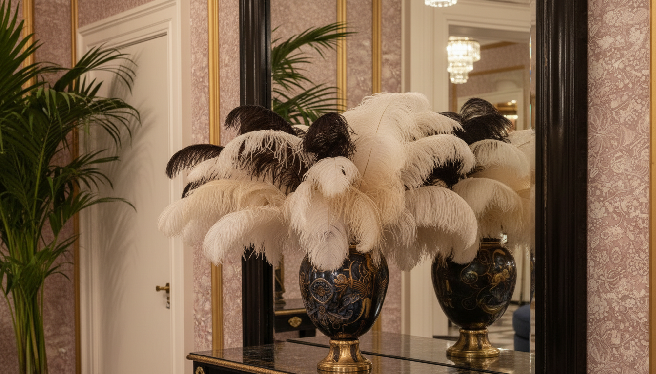 Floralies - Rosa – Elegant tapet med abstrakt konst i mjuka rosa toner