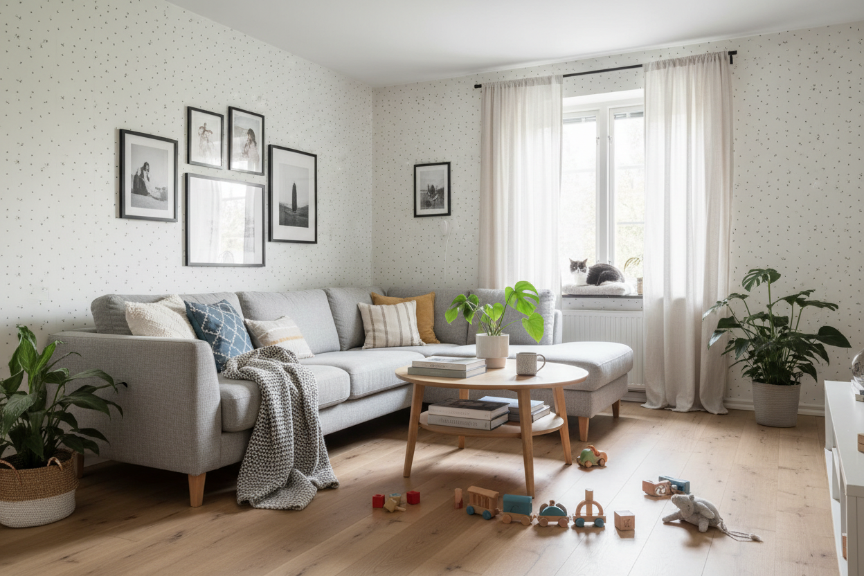 Reval Wallpaper Myror - Lekfull tapet med små myror för barnrum och vardagsrum – högkvalitativ tapet för en personlig och ...