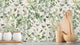 Magnolia - White – Romantic floral wallpaper for elegant homes