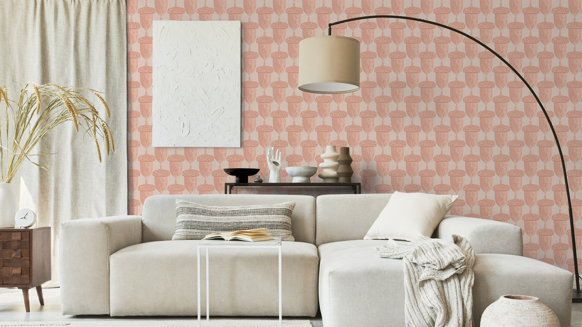 Reval Wallpaper Acorn Terracotta – kvalitetsprodukt för ett vackrare och mer hållbart hem