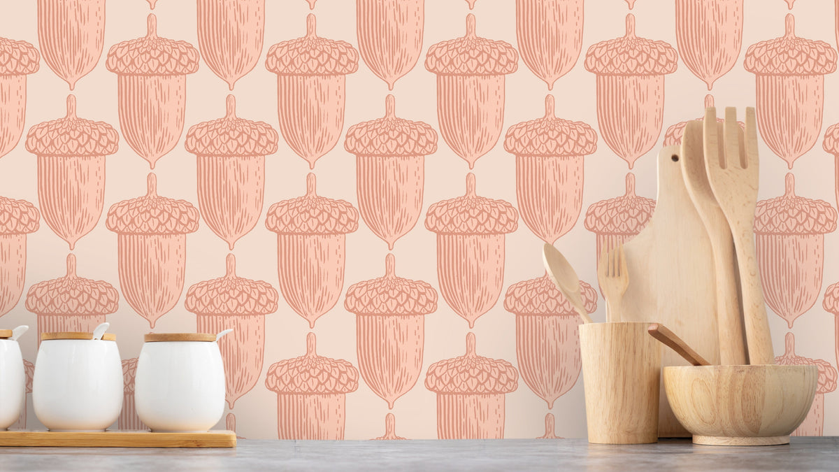 Reval Wallpaper Acorn Terracotta – kvalitetsprodukt för ett vackrare och mer hållbart hem
