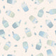 Cupcakes - Blue – Sweet children's wallpaper with flying cupcakes