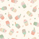Cupcakes - Red – Sweet children's wallpaper with flying cupcakes