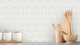 Feather fan - Eggshell Blue