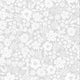 Joanie - Half Drop - White Ash – Elegant tapet med romantiska blommor