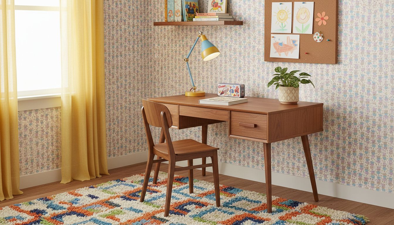 Showtime - Blås - Retrotapet med lekfull charm