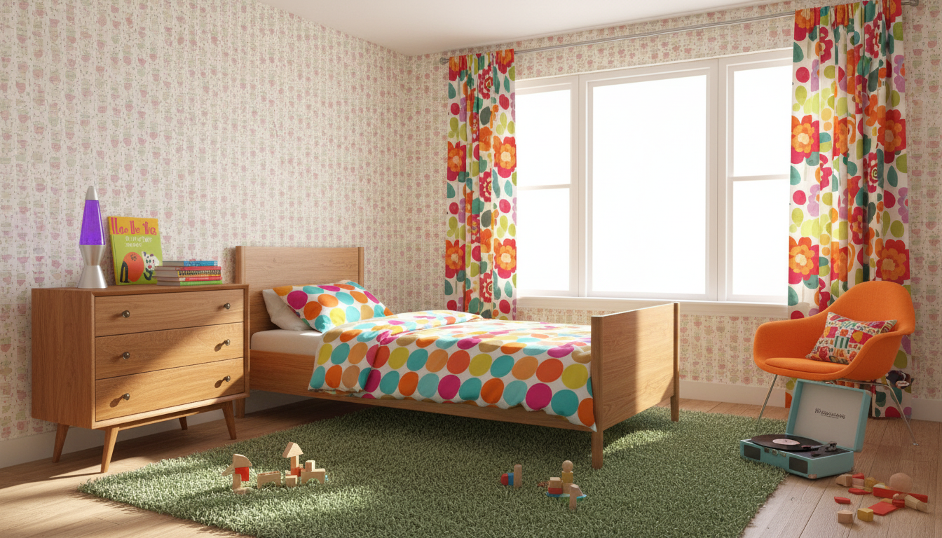 Showtime - Melon - Retrotapet med lekfull charm