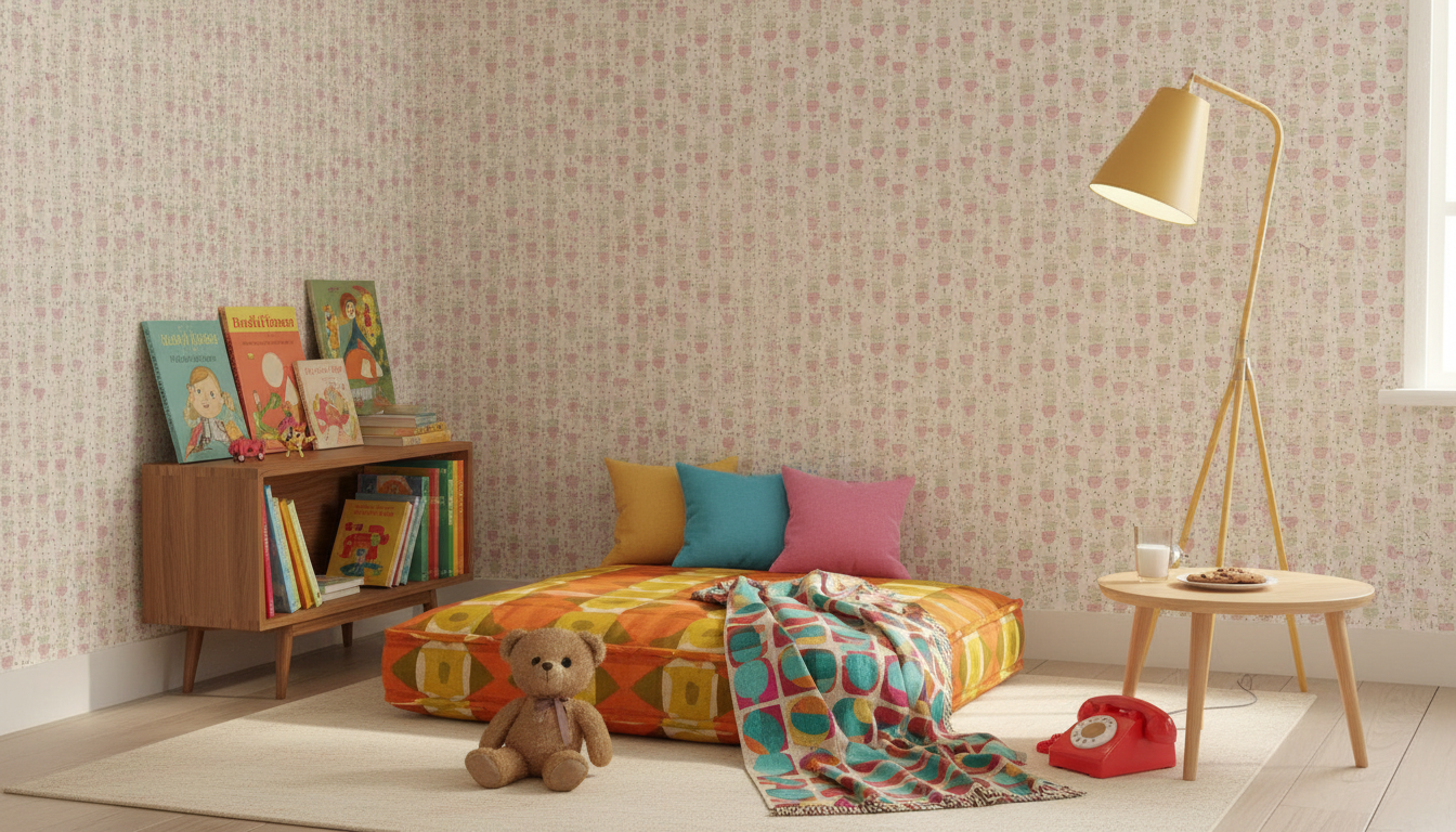 Showtime - Melon - Retrotapet med lekfull charm