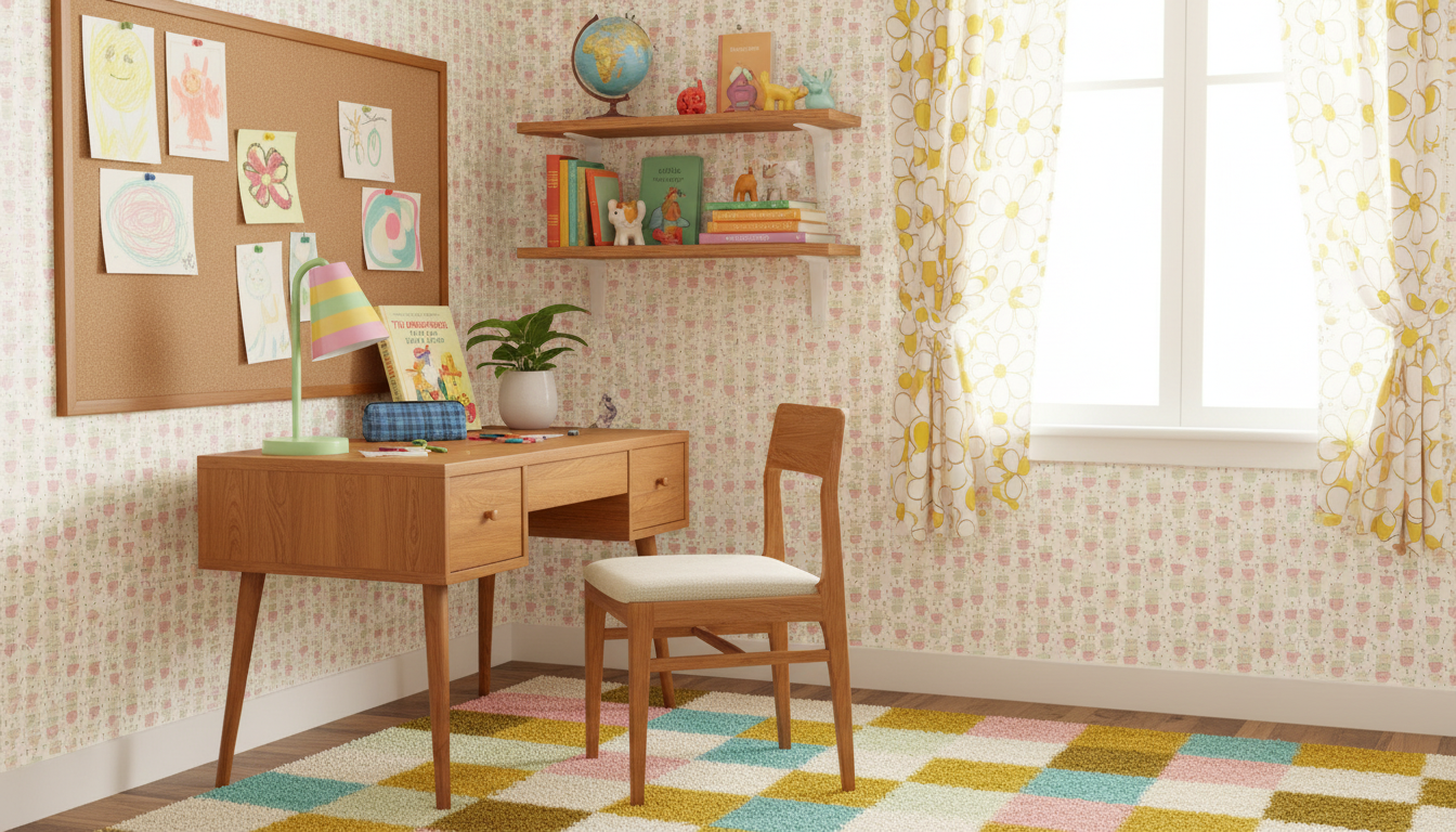 Showtime - Melon - Retrotapet med lekfull charm