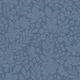 Butterfly Garden half drop - Midnight - Dark romantic floral wallpaper