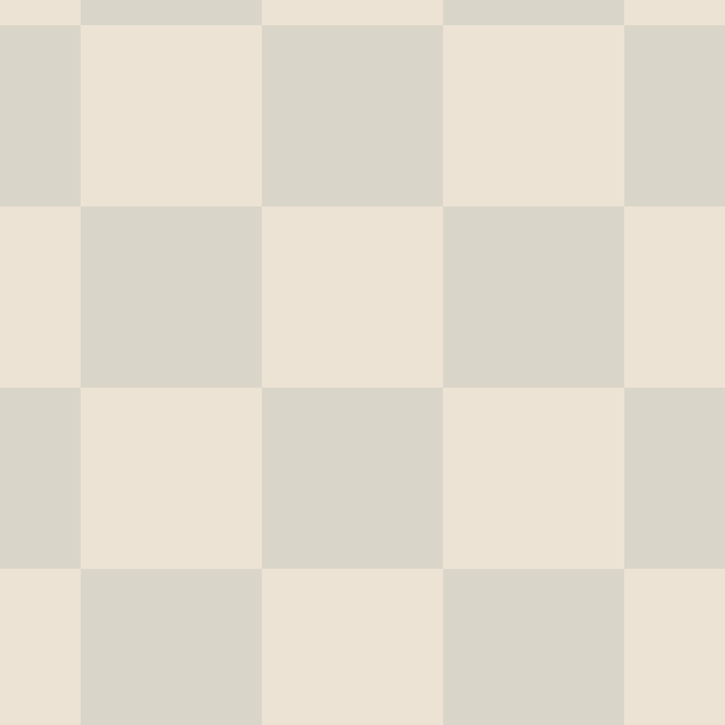 Reval Wallpaper Checkers - Pearl - Tapet med rutigt mönster i gråbeige – högkvalitativ tapet för en personlig och harmonis...