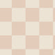 Checkers - Sand - Wallpaper with checkered pattern in pink and beige