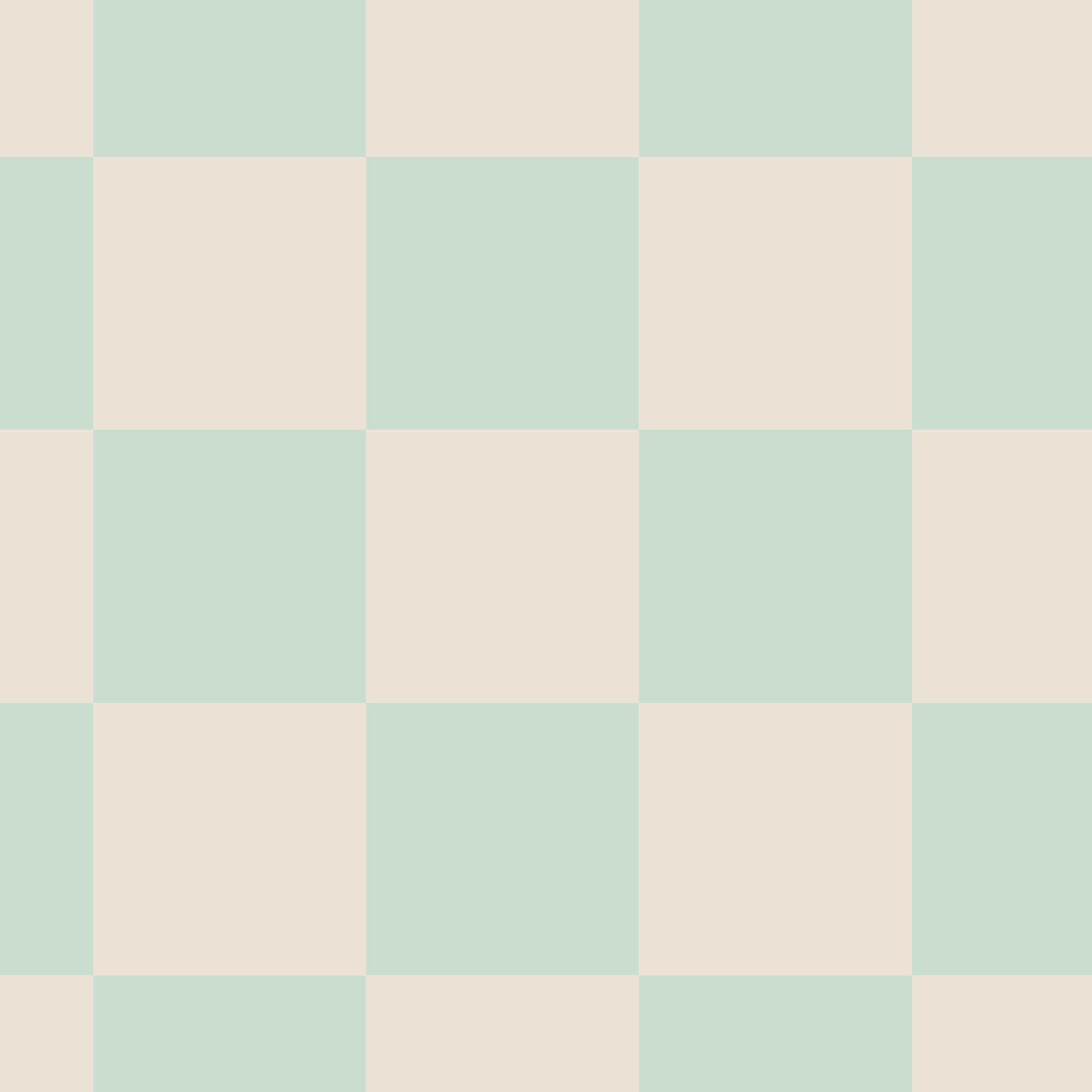 Reval Wallpaper Checkers - Mint - Tapet med rutigt mönster i grönt och beige – högkvalitativ tapet för en personlig och ha...