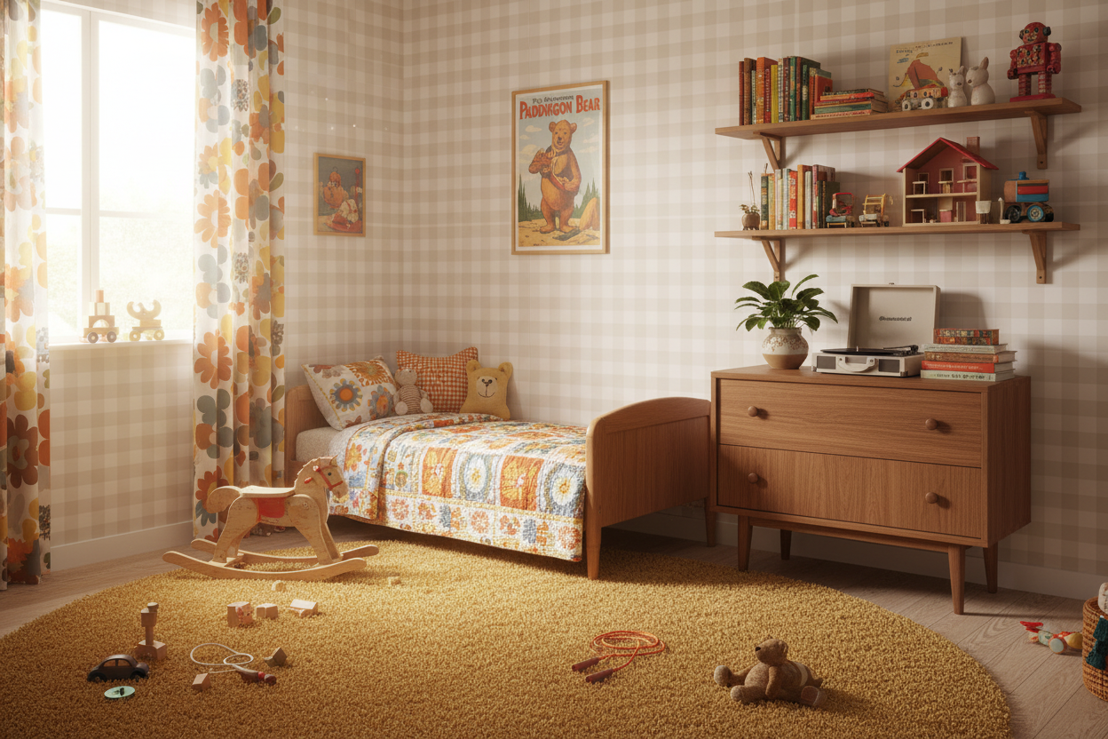 Reval Wallpaper Gingham - Beige - Klassisk tapet med rutmönster i beige – högkvalitativ tapet för en personlig och harmoni...