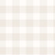 Gingham - Beige - Classic checked wallpaper in beige