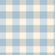 Gingham - Sky - Classic light blue checked wallpaper
