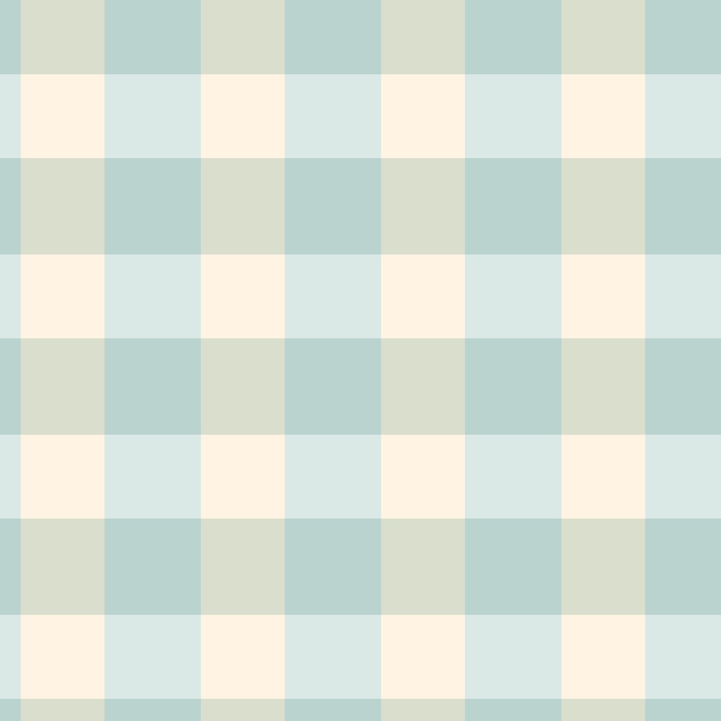 Reval Wallpaper Gingham - Mediterranean - Klassisk tapet med rutmönster i turkos – högkvalitativ tapet för en personlig oc...