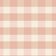 Gingham - Peach - Classic wallpaper with peach check pattern