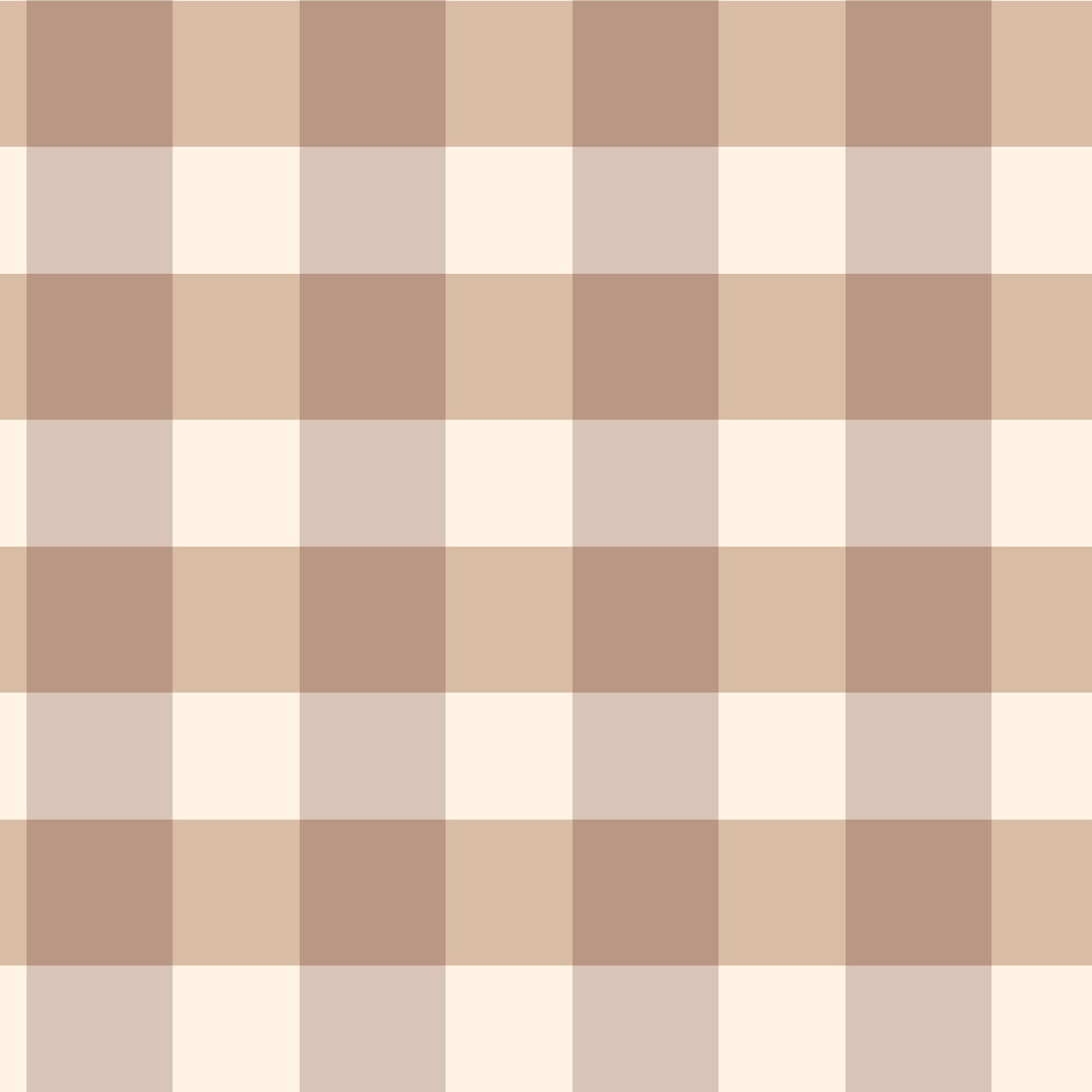 Reval Wallpaper Gingham - Mole - Klassisk tapet med rutmönster i brunt – högkvalitativ tapet för en personlig och harmonis...